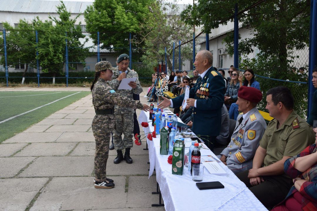 “Drill competition” dedicated to May 1, “Day of International Unity”, May 7, the day of the “30th anniversary of the Armed Forces of the Republic of Kazakhstan” and the 77th anniversary of the end of the Great Patriotic War