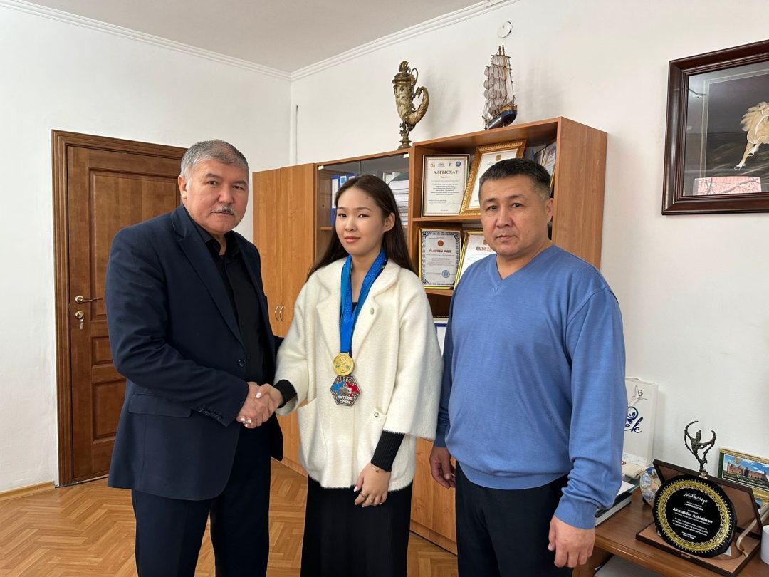 Our student won the championship of the Republic of Kazakhstan in taekwondo among young people