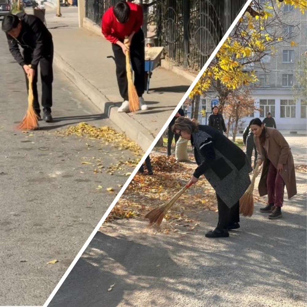 В рамках экологической акции «Таза Қазақстан» был организован общегородской субботник