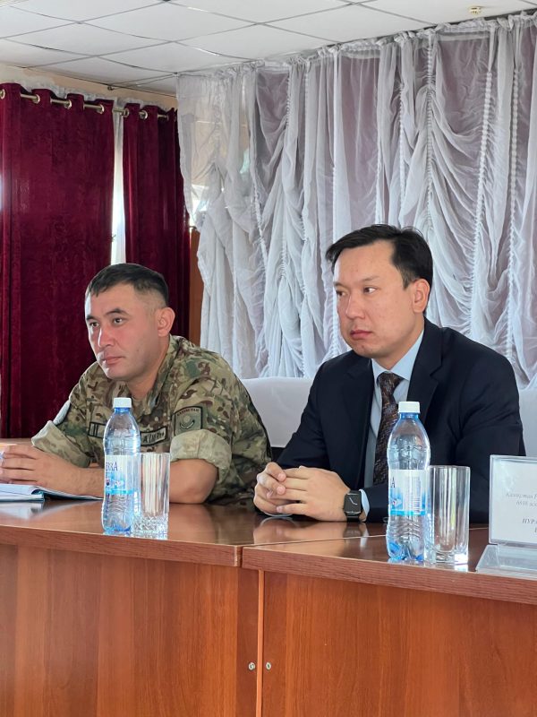 «Бизнес және туризм» кафедрасы Абай ауданы әкімдігімен бірлесіп Президент Жолдауын талқылады