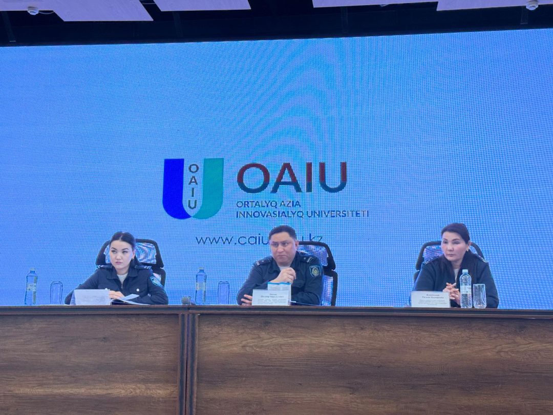 Кафедра «Право» провела информационную кампанию по формированию нулевой терпимости к насилию