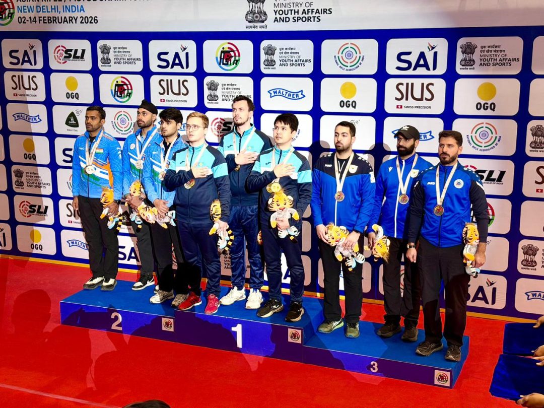 Студенты ЦАИУ — призёры чемпионата Азии по пулевой стрельбе в Нью-Дели