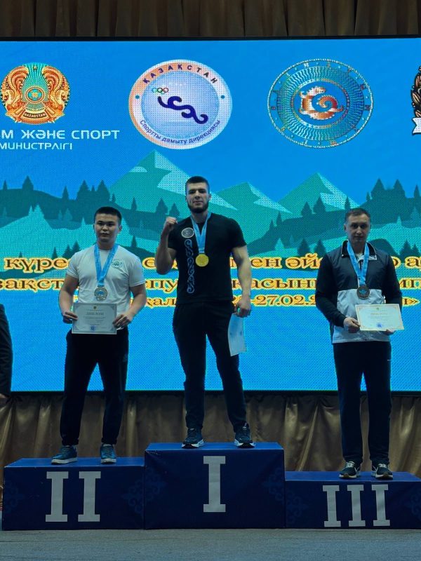 Шевцов Роман — чемпион Республики Казахстан в Талгаре