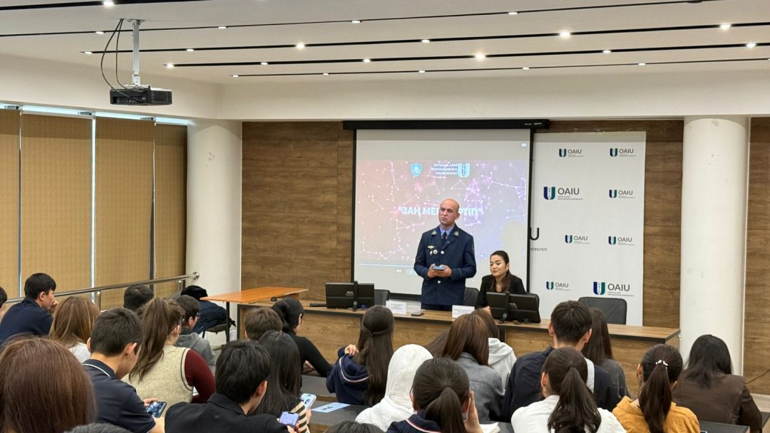 «Заңды білу – қауіпсіз болашақ кепілі» тақырыбында кездесу өтті