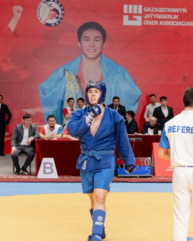 Студент ЦАИУ стал чемпионом Казахстана по боевому самбо
